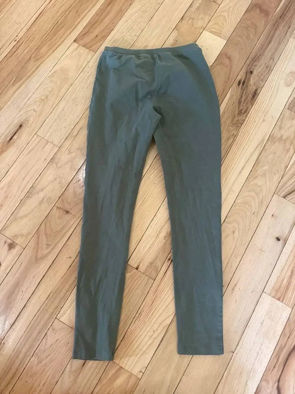 Cat & Jack Art Class Olive Green Moto Leggings XL